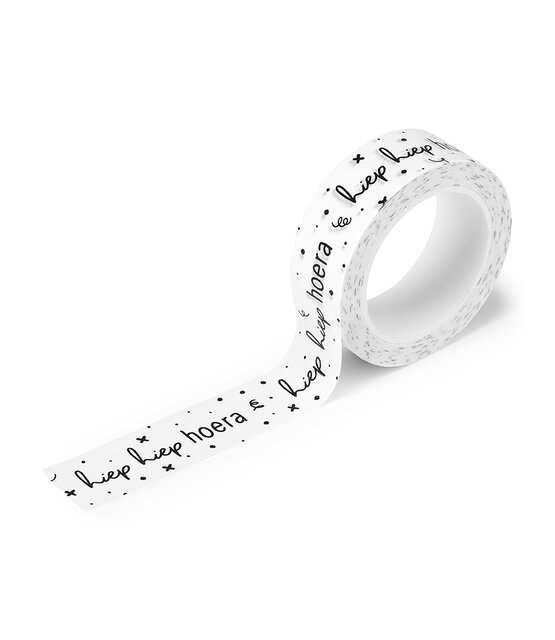 Masking tape verjaardag Masking tape verjaardag