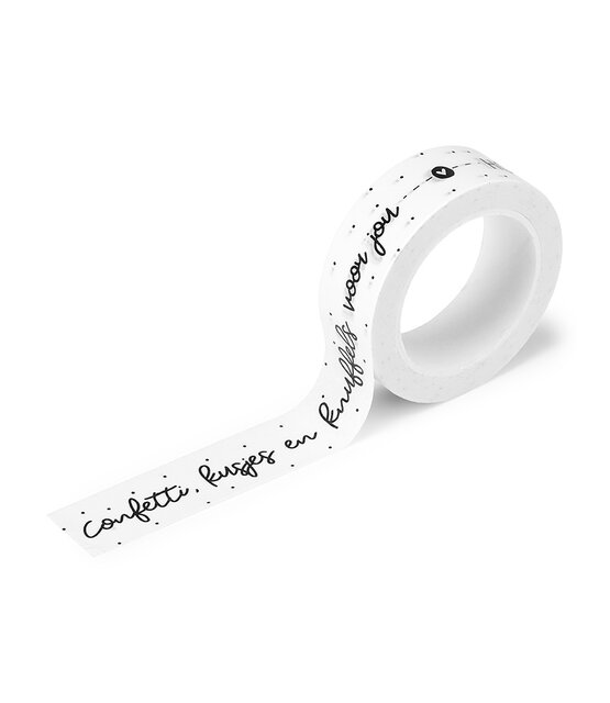 Masking tape verjaardag