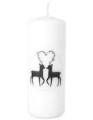 Kaars kerst hertjes Kaars kerst hertjes