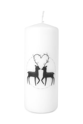 Kaars kerst hertjes