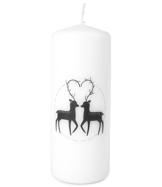 Kaars kerst hertjes Kaars kerst hertjes