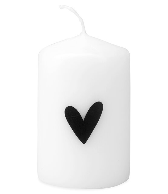 Mini kaarsje met  hartje