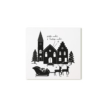 Kerst cadeaukaartje Stille nacht...