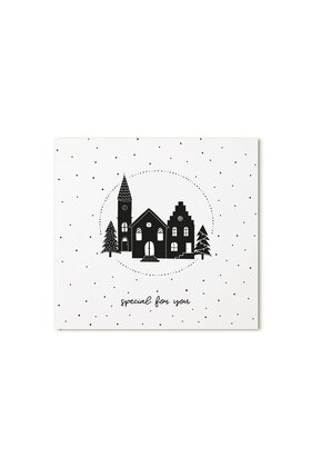 Kerst cadeaukaartje Special for you