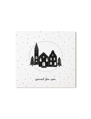 Kerst cadeaukaartje Special for you