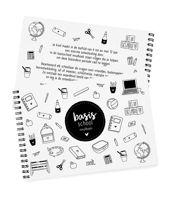 Basisschool invulboekje | A5 formaat - LICHT BESCHADIGD Basisschool invulboekje | A5 formaat - LICHT BESCHADIGD