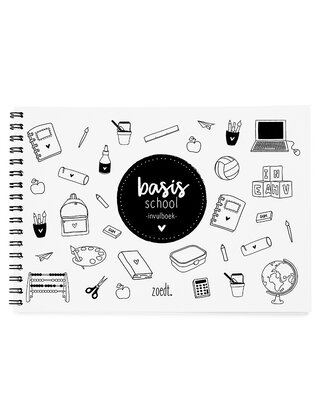 Basisschool invulboekje - LICHT BESCHADIGD