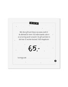 Cadeaubon of cadeaukaart twv €5 Cadeaubon of cadeaukaart twv €5