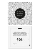 Cadeaubon of cadeaukaart twv €50