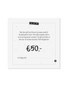 Cadeaubon of cadeaukaart twv €50