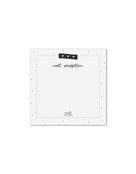 Notitieblok 'Niet vergeten' vierkant