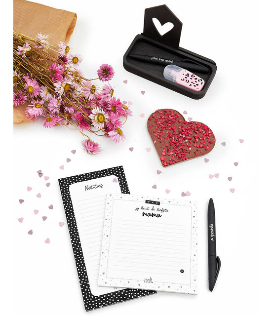 Notitieblok met tekst 'Jij bent de liefste mama' |145x145mm Notitieblok met tekst 'Jij bent de liefste mama' |145x145mm