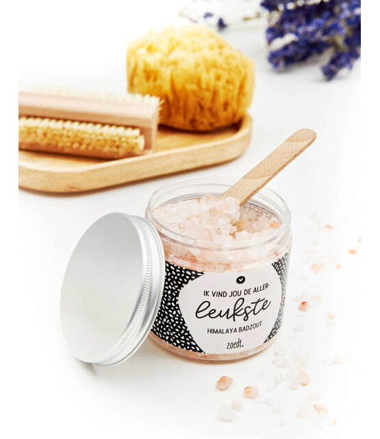 Badzout cadeau  'Ik vind jou de allerleukste'