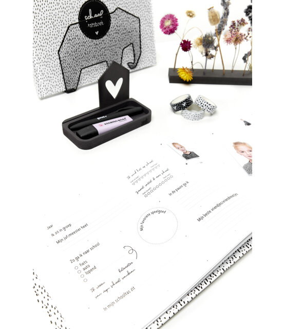 Schoolfotoboek A4 met ringband – bewaar alle schoolfoto’s en herinneringen