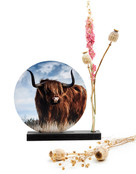 Muurcirkel standaard met vaasje Muurcirkel standaard met vaasje