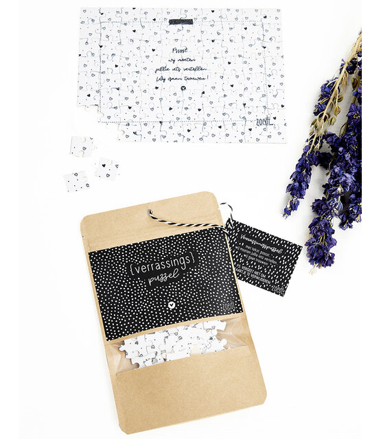 Verrassingspuzzel 'Pssst.. Wij moeten jullie iets vertellen. Wij gaan trouwen!'