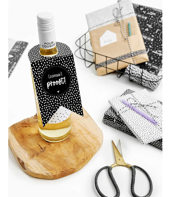 Fleshanger met  tekst 'Zomaar, proost!