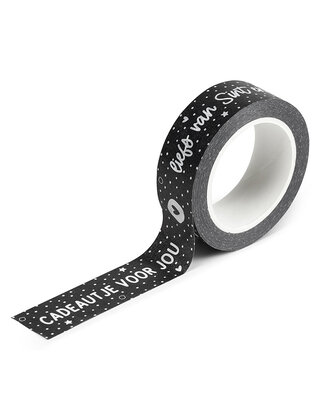 Masking tape Sinterklaas 'Cadeautje voor jou - liefs van Sint en Piet'