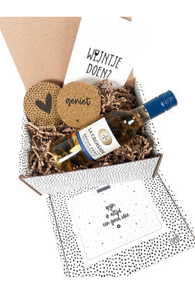 Cadeaupakket 'Wijntje doen?'