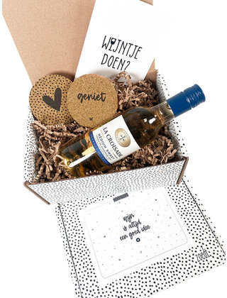 Cadeaupakket 'Wijntje doen?'