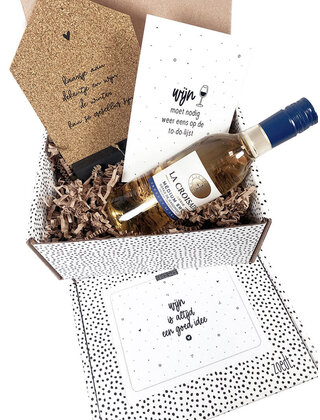 Cadeaupakket 'Wijn is altijd een goed idee'