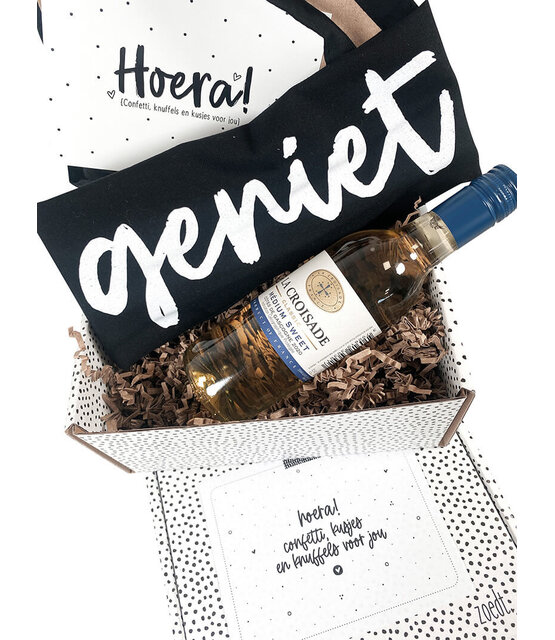 Cadeaupakket 'Hoera!' Cadeaupakket 'Hoera!'