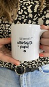 Witte mok met tekst - 'Jij bent de allerliefste papa!' Witte mok met tekst - 'Jij bent de allerliefste papa!'