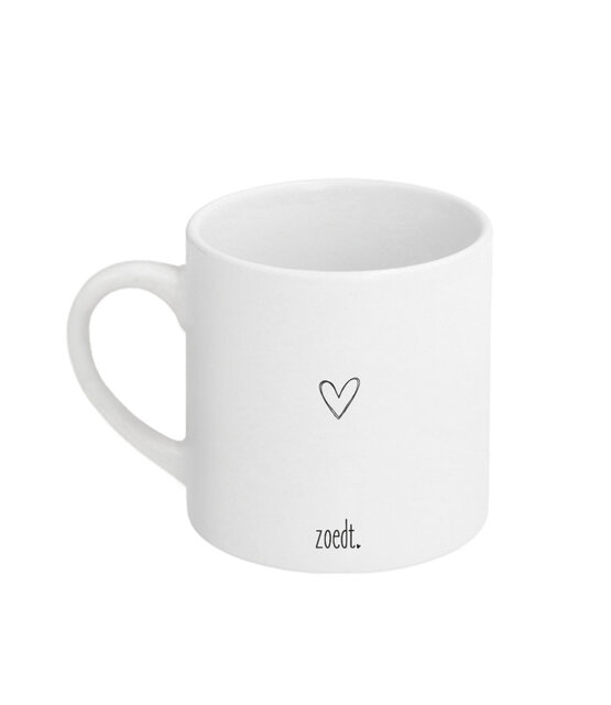 Witte mok met tekst - 'Jij bent de allerliefste mama!'