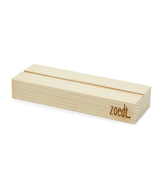 Kaartenhouder blank hout Kaartenhouder blank hout