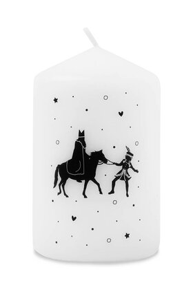 Mini kaars Sinterklaas en piet