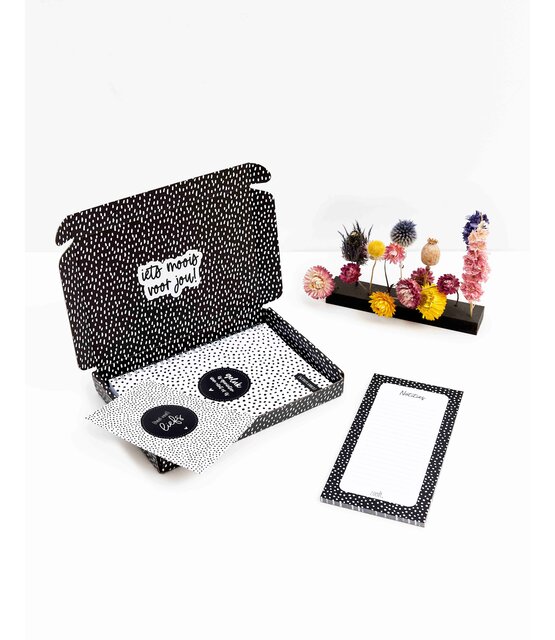 Cadeaupakket brievenbus 'Cadeautje voor de leukste collega!'