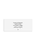 Minikaartje met tekst - Ik wens je lichtpuntjes...