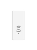 Minikaartje met tekst - Vandaag is het jouw feestje! Minikaartje met tekst - Vandaag is het jouw feestje!