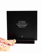 Forex tegeltje -  Gedicht lief vriendinnetje