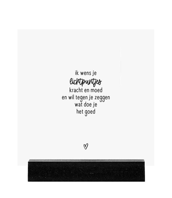 Forex tegeltje - Ik wens je lichtpuntjes... Forex tegeltje - Ik wens je lichtpuntjes...