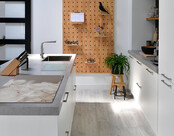 Inductiebeschermer - beige lunaria Inductiebeschermer - beige lunaria