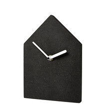 Klok zwart huisje