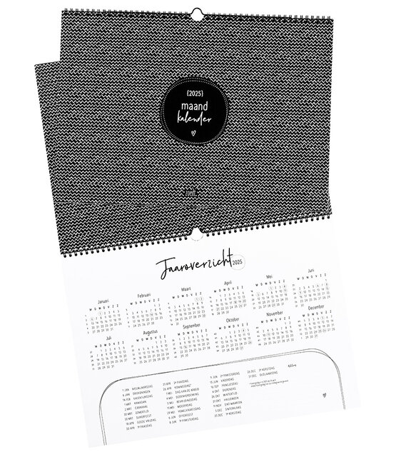 Maandkalender 2025 | A3 formaat Maandkalender 2025 | A3 formaat