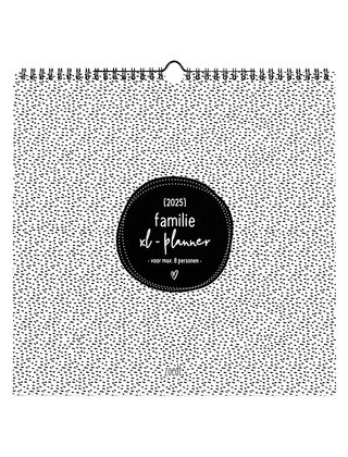 XL Familieplanner LET OP 2025