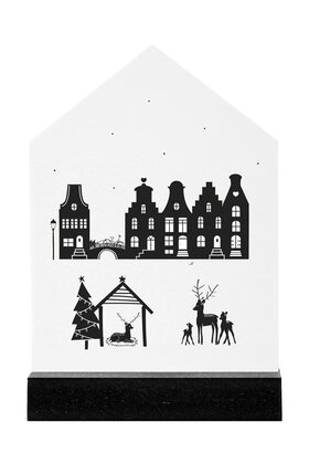 Huisje kerst tafereeltje