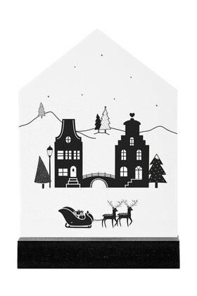 Huisje kerst tafereeltje