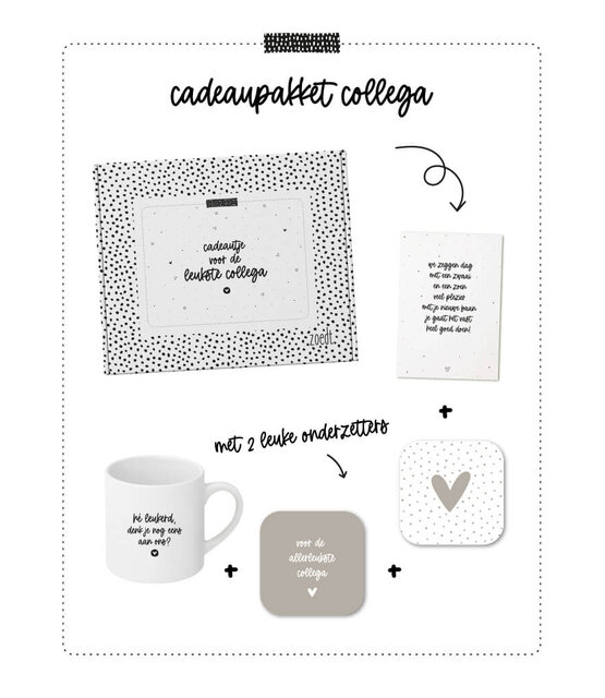 Cadeaupakket  'Afscheid collega'