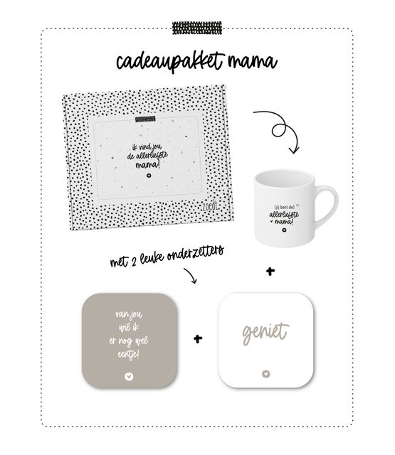 Cadeaupakket voor 'De liefste mama' Cadeaupakket voor 'De liefste mama'