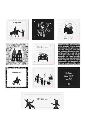 Magazijn sale: 10 Sint cadeaukaartjes assorti