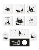 Magazijn sale: set Kerst cadeaukaartjes assorti
