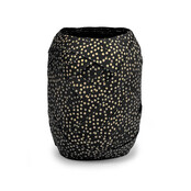 Sierlint - zwart met gouden dots - 12 meter Sierlint - zwart met gouden dots - 12 meter
