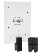 Houten knijpertje – Stijlvolle kaarthouder voor foto’s en kaarten