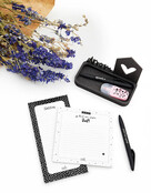 Cadeauset voor Juf – Notitieblok ‘Jij bent een Superjuf’ & Pen ‘Geniet’