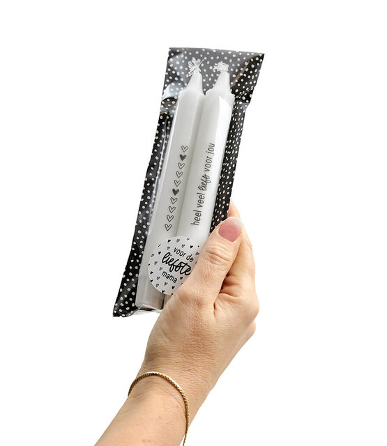 Sticker 'Voor de liefste mama'| 5 stuks | 4,5cm