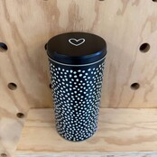 Magazijn sale - Koffieblik met hartje - LICHT BESCHADIGD Magazijn sale - Koffieblik met hartje - LICHT BESCHADIGD